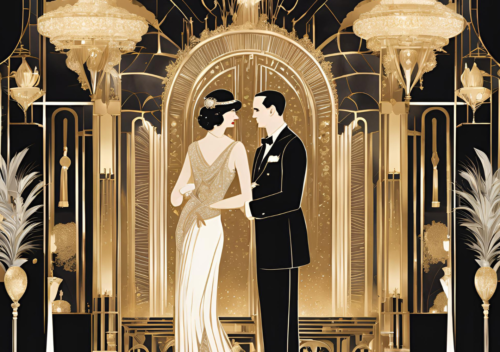 Wesele w stylu art deco – motyw przewodni