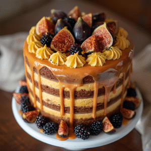 jesienny tort